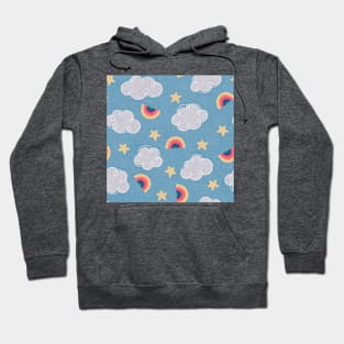 Rainbows in the sky Hoodie